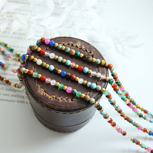 Nepali Style Glass Bead Bracelet