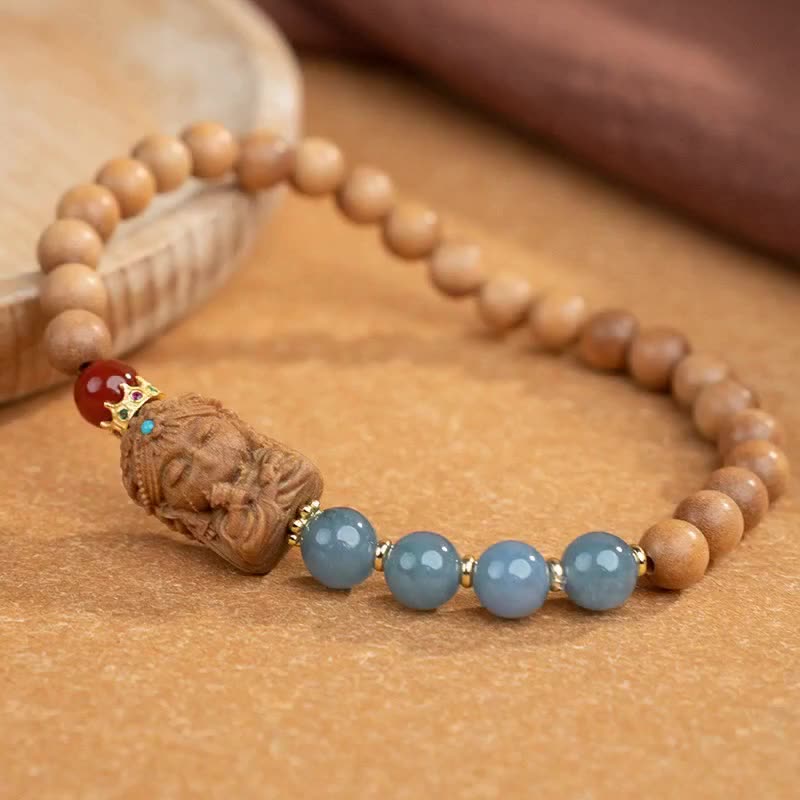 Sandalwood Barbiewood Beaded Bracelet