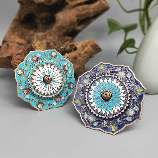 Enamel incense plate incense stick holder Incense burner