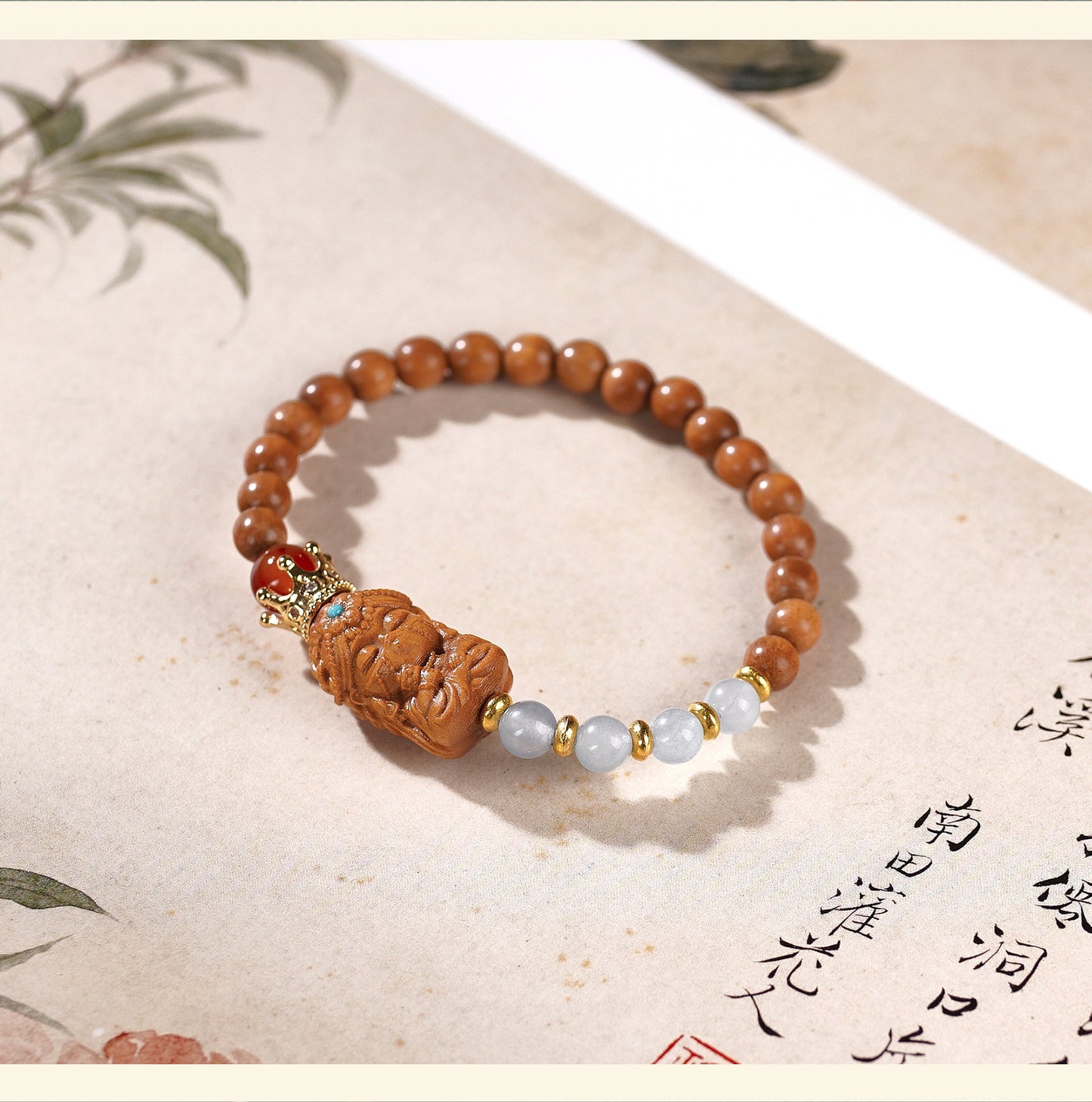 Sandalwood Barbiewood Beaded Bracelet