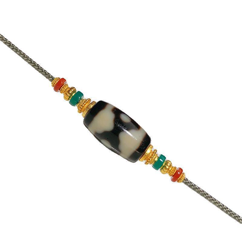 Gold-plated 18k universal shaft high-end tassel necklace