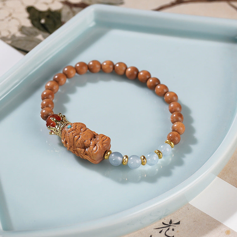 Sandalwood Barbiewood Beaded Bracelet