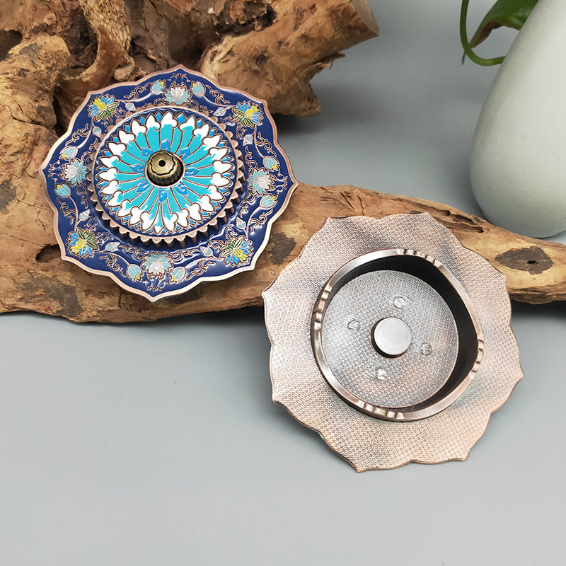 Enamel incense plate incense stick holder Incense burner