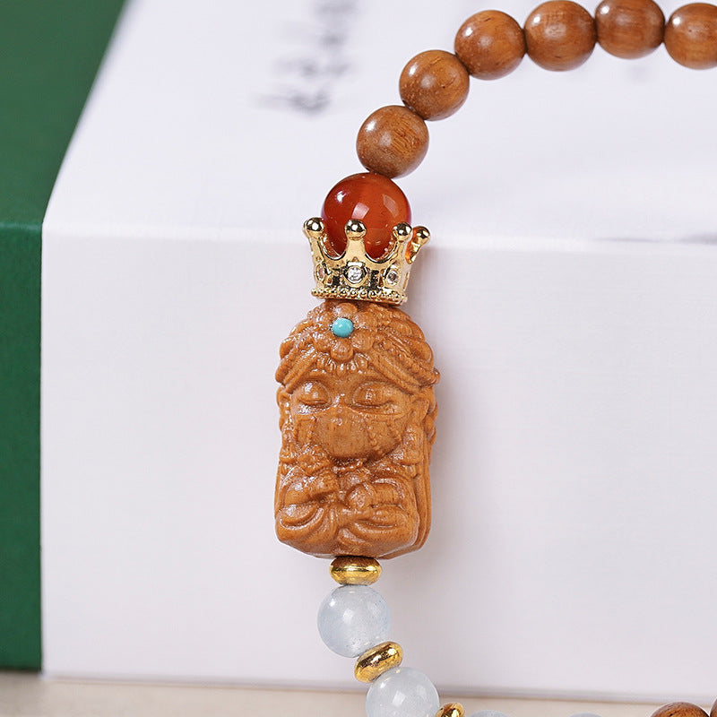 Sandalwood Barbiewood Beaded Bracelet
