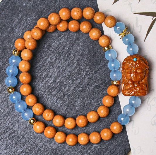 Sandalwood Barbiewood Beaded Bracelet