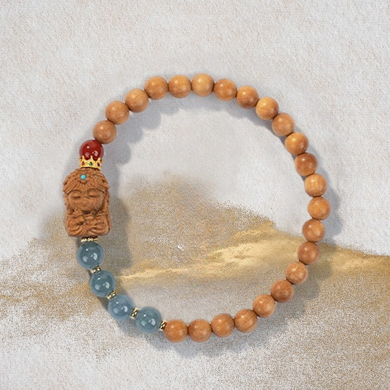 Sandalwood Barbiewood Beaded Bracelet