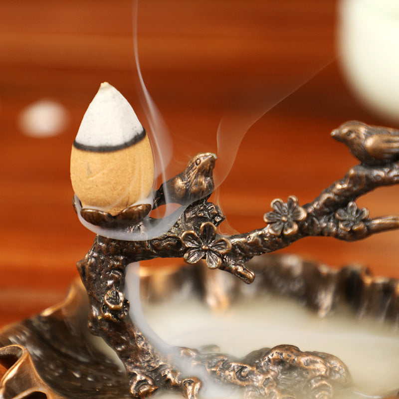Plum Blossom Incense Burner Zen Decor