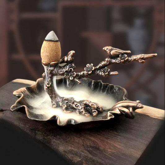 Plum Blossom Incense Burner Zen Decor
