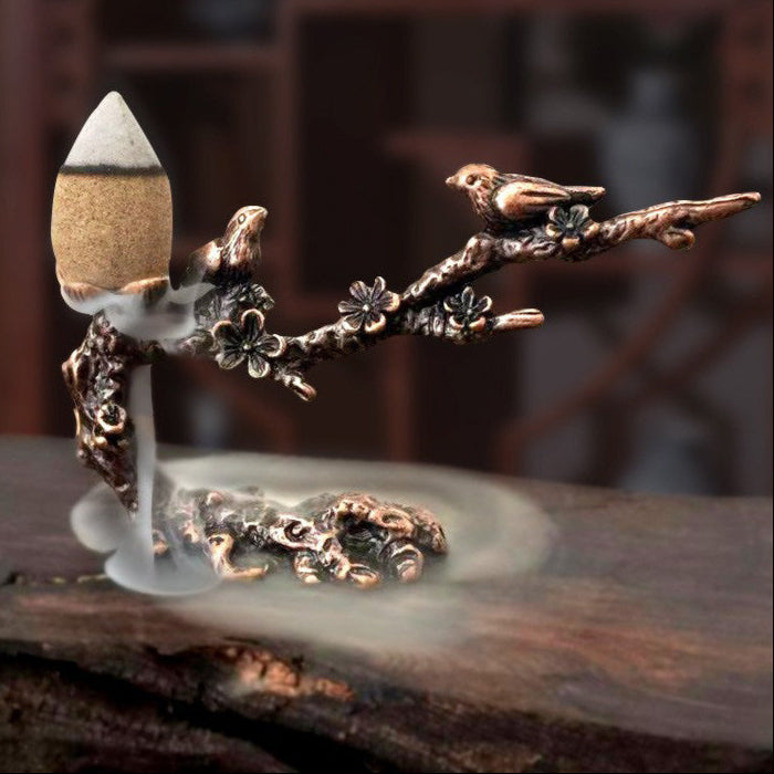 Plum Blossom Incense Burner Zen Decor