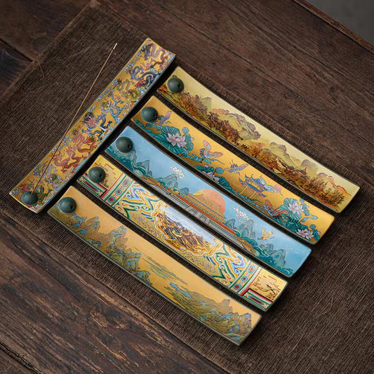 Enamel wire incense holder tea ceremony incense burner