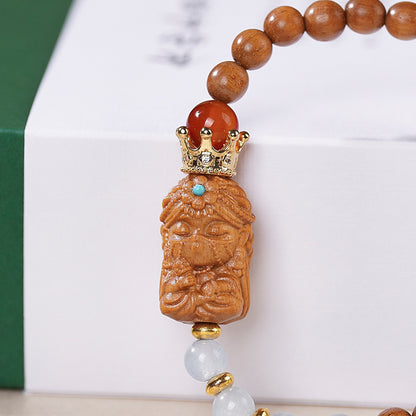 Sandalwood Barbiewood Beaded Bracelet